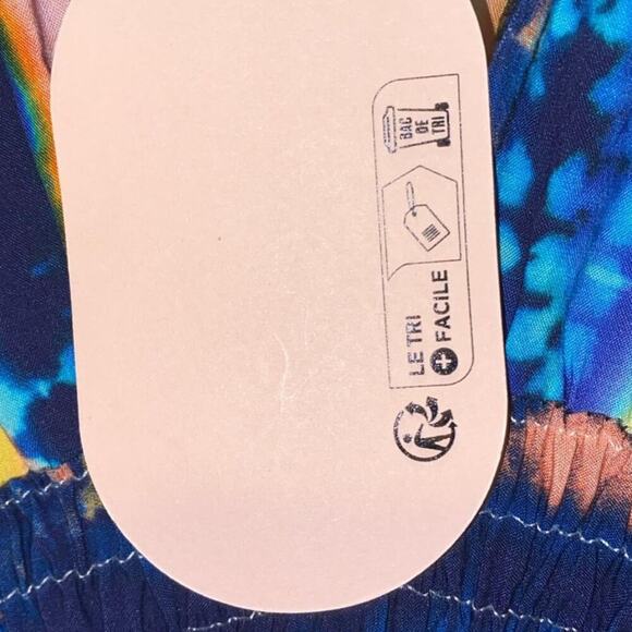 Tie-Dye Print Dress by Happy Look - Picture 3 of 9